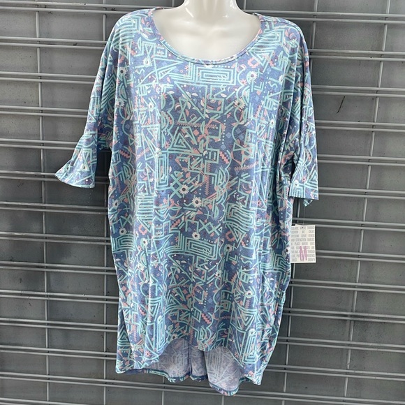 LulaRoe Abstract Printed Irma Top-#0918 - Picture 2 of 13